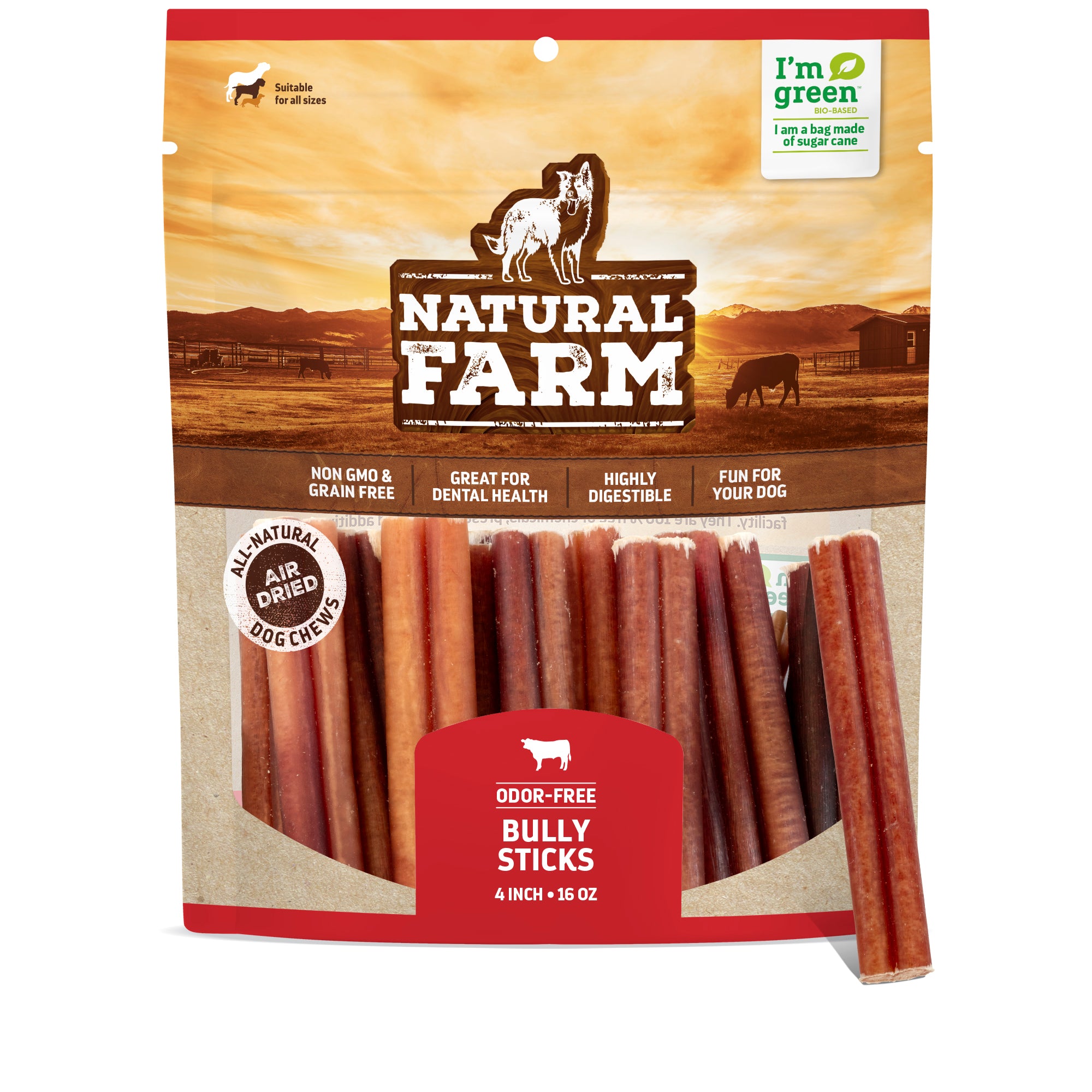 Usa bones and hot sale chews bully sticks