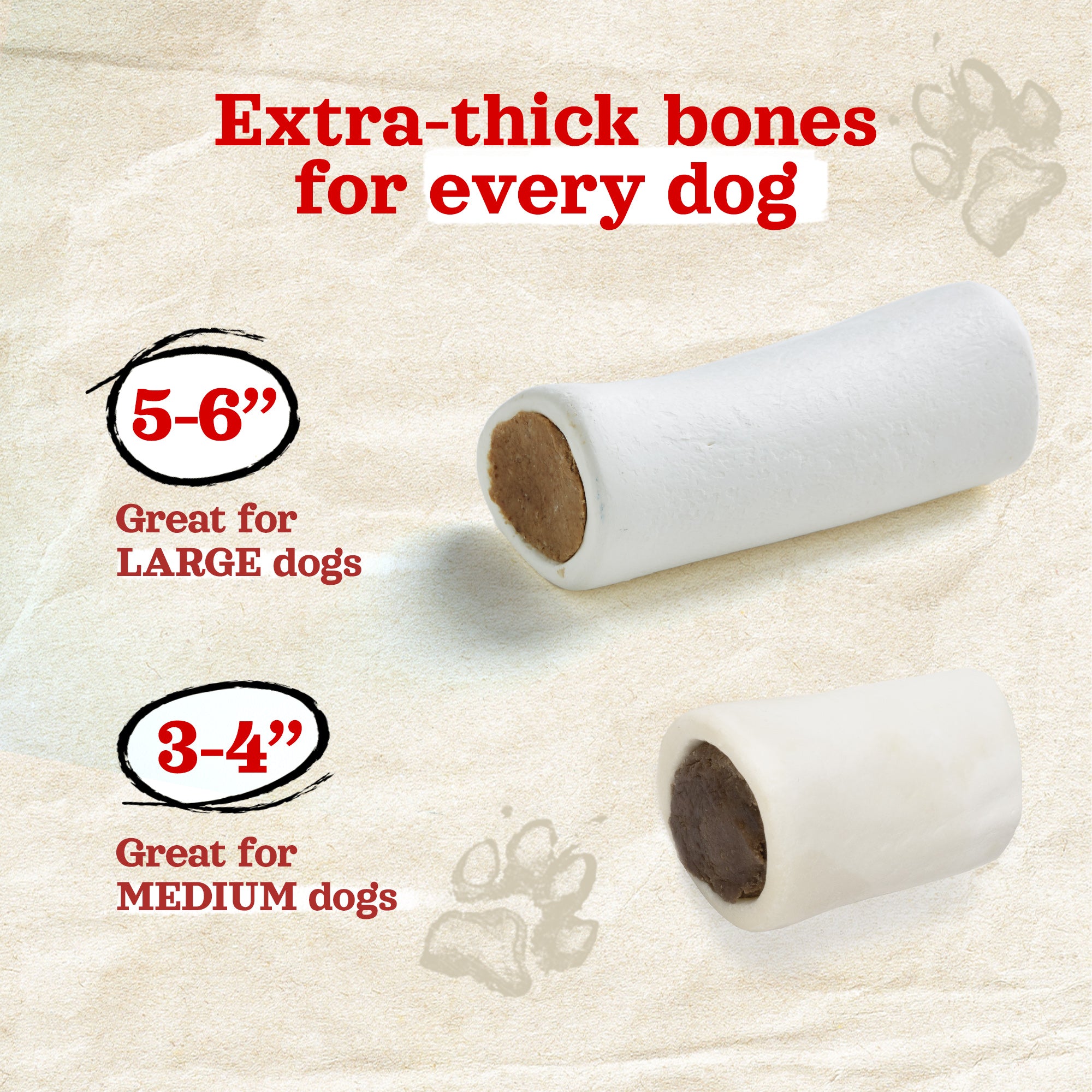 Extra large dog sales bones